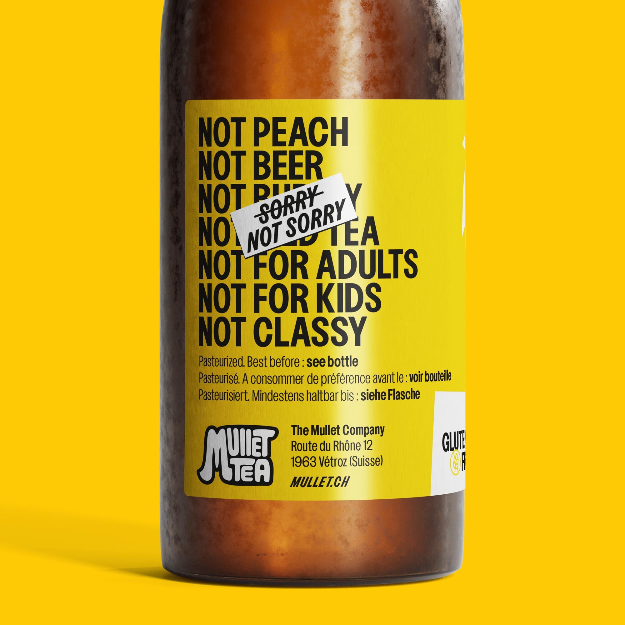 Mullet Tea Lemon - 12x 33cl bottles