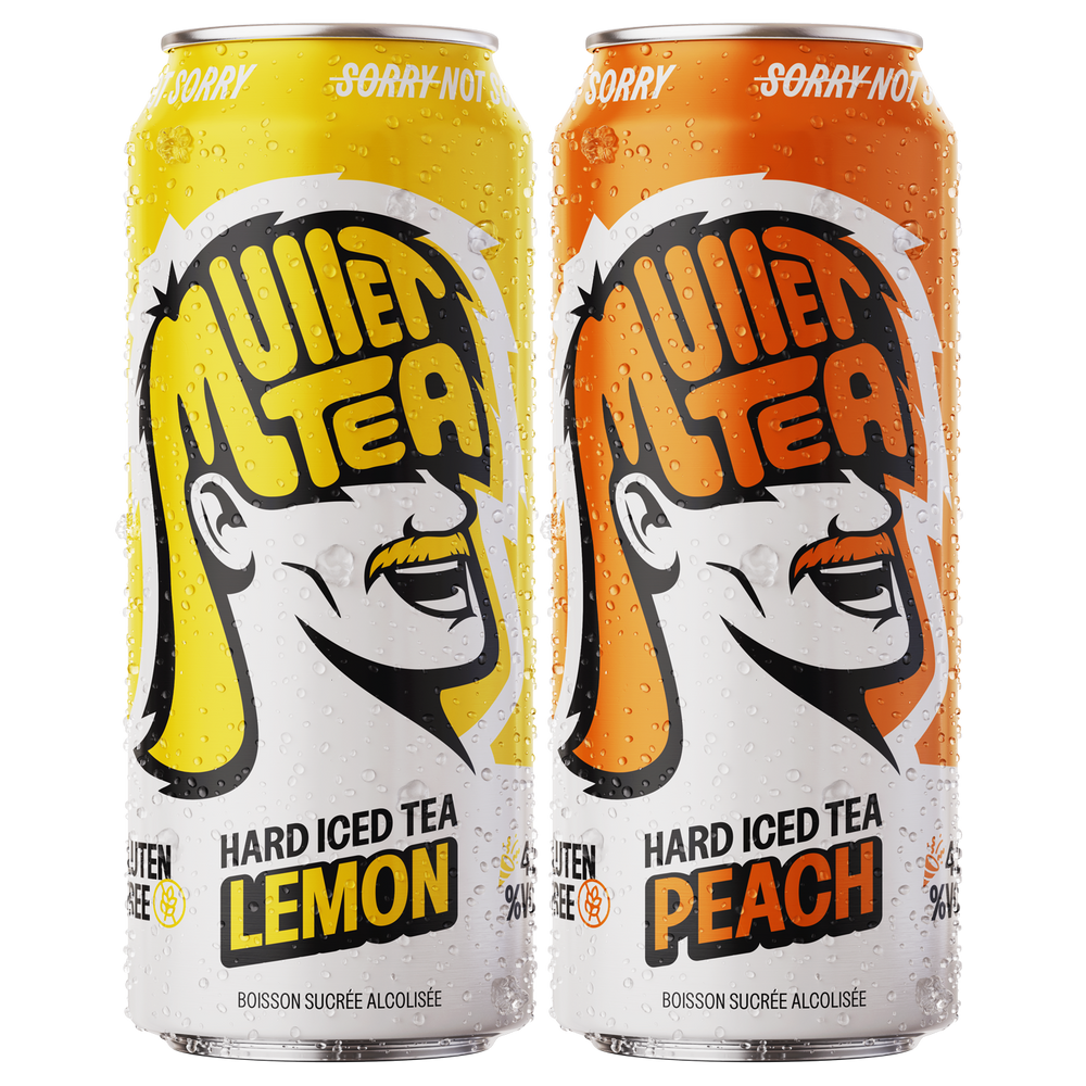 Mullet Tea discovery - 6x Lemon / 6x Peach