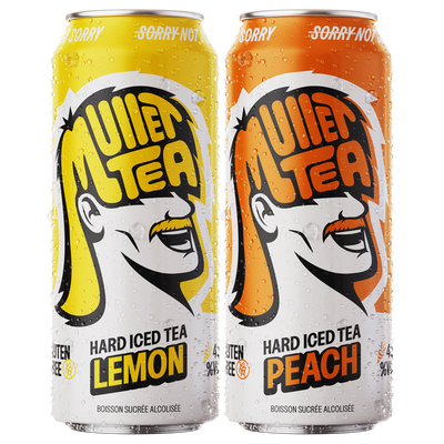 Mullet Tea discovery - 6x Lemon / 6x Peach