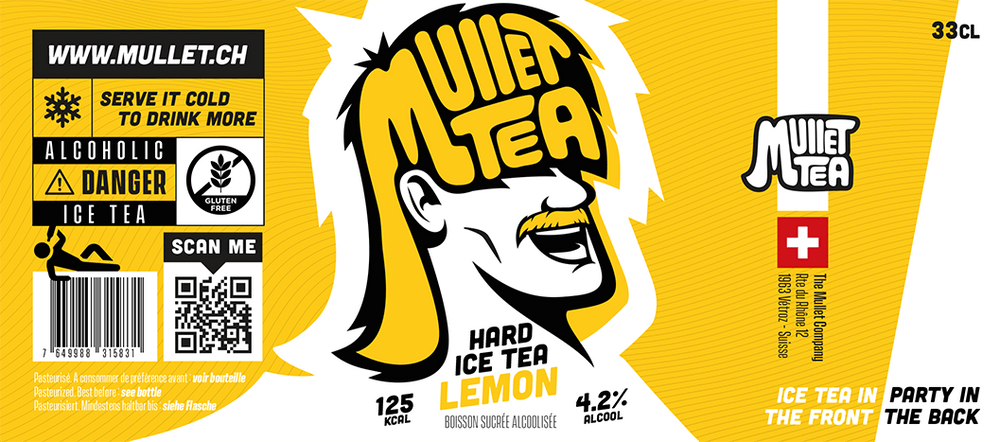 Mullet Tea Lemon - 12x bouteilles 33cl