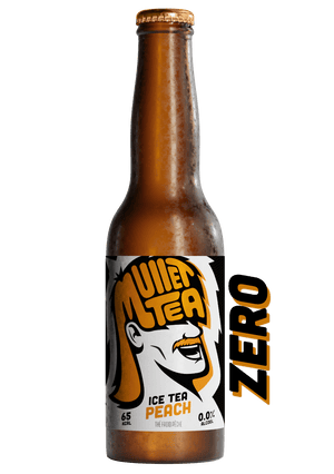 Mullet Tea Peach Zero- 12x bouteilles 33cl