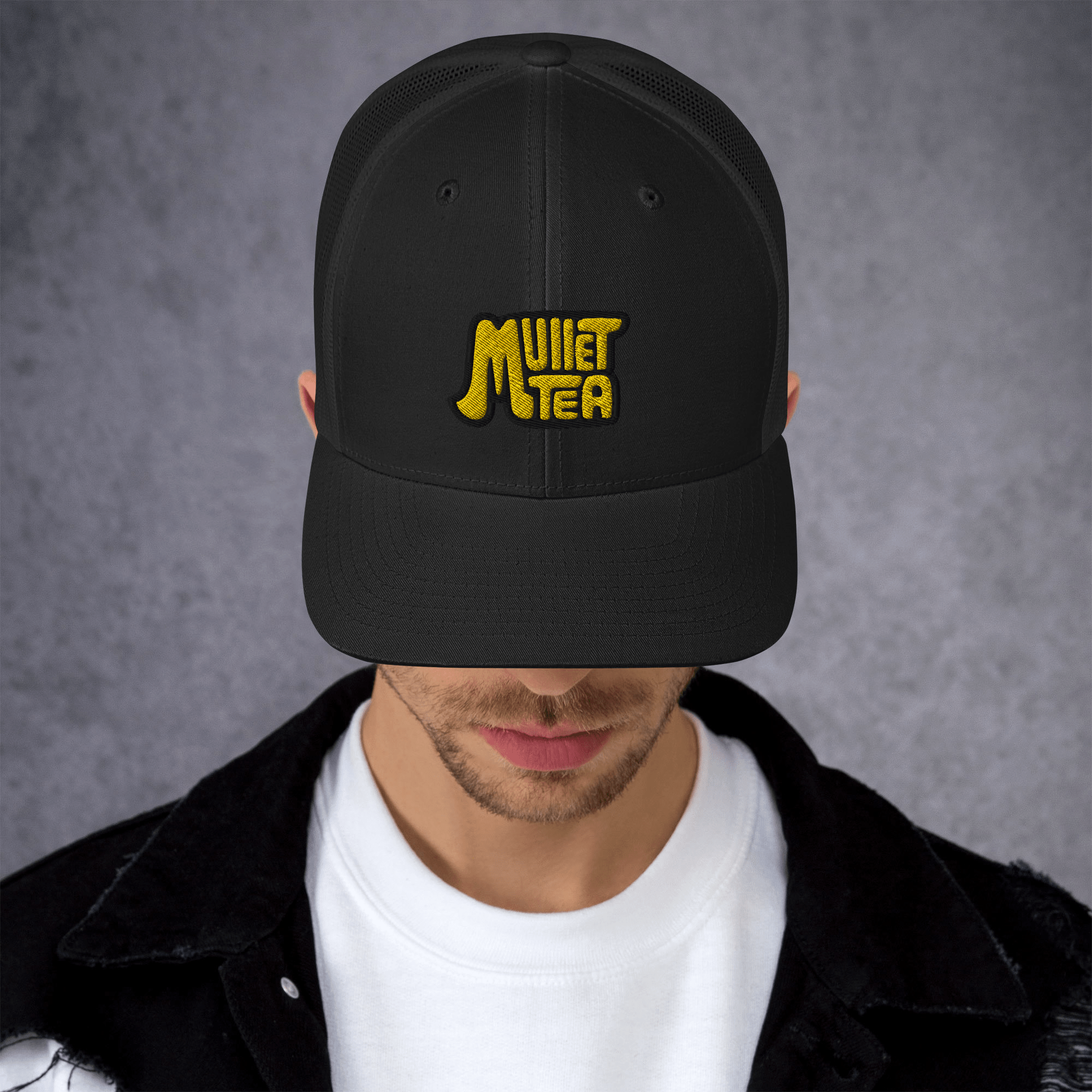 Casquette Trucker Mullet Tea - Black
